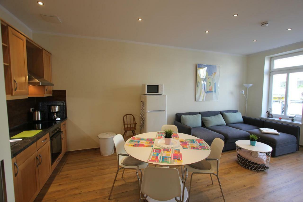 Ferienwohnung In Warnemuende, Friedrich-Franz-Strasse 11 罗斯托克 外观 照片